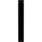 Ekena Millwork Fleur De Lis Wrought Iron Bracket, (Triple center brace), Powder Coated Black 2"W x 12"D x 15"H BKTM02X12X15TFL - alternate 4